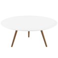 thumbnail image 1 of Modway Lippa 36" Round Wood Coffee Table with Tripod Base, 1 of 3