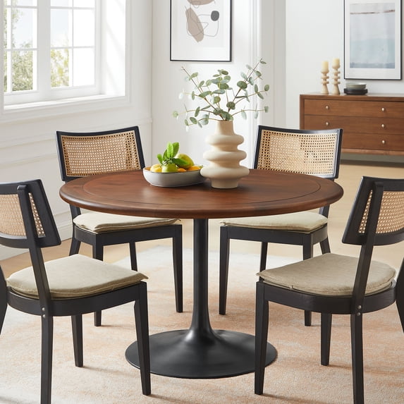 Lippa Dining Table in Black Walnut