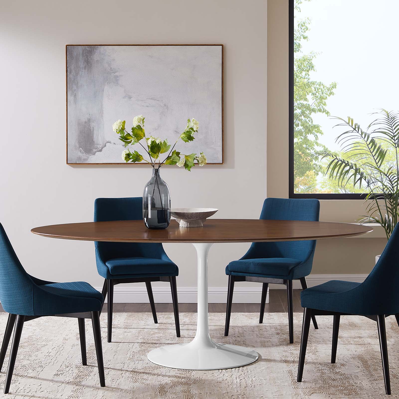 Lippa oval sale dining table 78