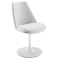 thumbnail image 1 of Lippa Swivel Dining Chair in White White, 1 of 10