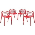 thumbnail image 1 of Modway Locus Stackable Dining Side Chair, Set of 4, Multiple Colors, 1 of 4