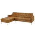 thumbnail image 1 of Modway Loft Leather Right-Arm Corner Sectional Sofa, Multiple Colors, 1 of 4