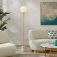 thumbnail image 1 of Modway Logic Terrazzo Floor Lamp in White, 1 of 8
