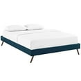 thumbnail image 1 of Loryn Full Fabric Bed Frame with Round Splayed Legs-MOD-5889, 1 of 3