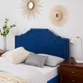 thumbnail image 1 of Modway Lucia Full/Queen Performance Velvet Headboard in Navy, 1 of 10
