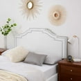 thumbnail image 1 of Modway Lucia King/California King Performance Velvet Headboard in White, 1 of 10