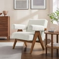 thumbnail image 1 of Modway Lyra Boucle Fabric Armchair in Ivory, 1 of 9