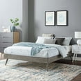 thumbnail image 1 of Modway Margo Twin Wood Platform Bed Frame in Gray, 1 of 7