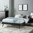 thumbnail image 1 of Modway Margo Twin Wood Platform Bed Frame in Black, 1 of 7