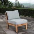 thumbnail image 1 of Modway Marina Armless Outdoor Patio Teak Sofa, Multiple Colors, 1 of 7