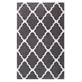 thumbnail image 1 of Modway Marja Moroccan Trellis 5' x 8' Area Rug in Charcoal and Ivory, 1 of 6