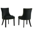 thumbnail image 1 of Marquis Performance Velvet Dining Chairs - Set of 2, 1 of 9