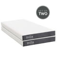 thumbnail image 1 of Modway Mila 6" Modern Style Memory Foam Twin Mattress in White (Set of 2), 1 of 10