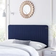 thumbnail image 1 of Modway Milenna Channel Tufted Upholstered Fabric Full/Queen Headboard in Royal Blue, 1 of 10