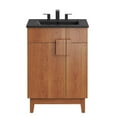 thumbnail image 1 of Modway Miles 24” Bathroom Vanity in Black Walnut, 1 of 11