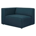 thumbnail image 1 of Modway Mingle Fabric Left-Facing Sofa in Blue, 1 of 4