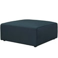 thumbnail image 1 of Modway Mingle Fabric Ottoman in Blue, 1 of 4