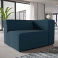 thumbnail image 1 of Modway Mingle Fabric Right-Facing Sofa in Blue, 1 of 4