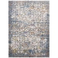 thumbnail image 1 of Modway Minu Distressed Floral Lattice 5x8 Area Rug in Black, Yellow and Orange, 1 of 8