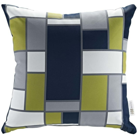 Modway Modway Outdoor Patio Single Pillow in Rectangle