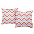 thumbnail image 1 of Modway Modway Two Piece Outdoor Patio Pillow Set in Zig Zag, 1 of 2