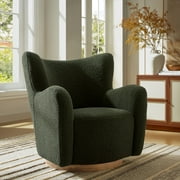 Montrose Swivel Accent Chair in Fern Walnut