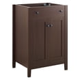 thumbnail image 1 of Nantucket 24" Bathroom Vanity Cabinet (Sink Basin Not Included) Walnut, 1 of 8