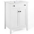thumbnail image 1 of Modway Nantucket 24" Bathroom Vanity in White White, 1 of 10