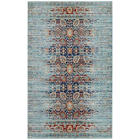 Enyssa Solid 5x8 Shag Area Rug-R-1146A-58