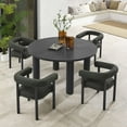 thumbnail image 1 of Modway 5-Piece Dining Table and Chairs Set in Charcoal Graphite, 1 of 4