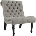 thumbnail image 1 of Navigate Upholstered Fabric Lounge Chair in Granite, 1 of 4