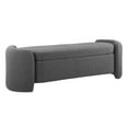 thumbnail image 1 of Nebula Boucle Upholstered Bench, 1 of 7