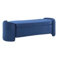 thumbnail image 1 of Nebula Upholstered Performance Velvet Bench, 1 of 7
