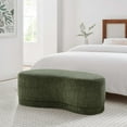 thumbnail image 1 of Nimbus 48" Upholstered Ottoman Bench in Sage, 1 of 10