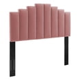 thumbnail image 1 of Modway Noelle Performance Velvet King/California King Headboard in Dusty Rose, 1 of 6