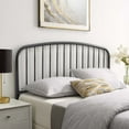 thumbnail image 1 of Modway Nova King Metal Headboard in Gray, 1 of 6