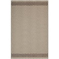 thumbnail image 1 of Optica Chevron With End Borders 8x10 Indoor and Outdoor Area Rug-R-1141-810, 1 of 7