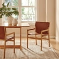 thumbnail image 1 of Sonora   Leather Dining Chair in Chestnut Tan, 1 of 10