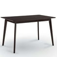 thumbnail image 1 of Modway Oracle 47" Rectangle Modern Wood Dining Table in Cappuccino, 1 of 6