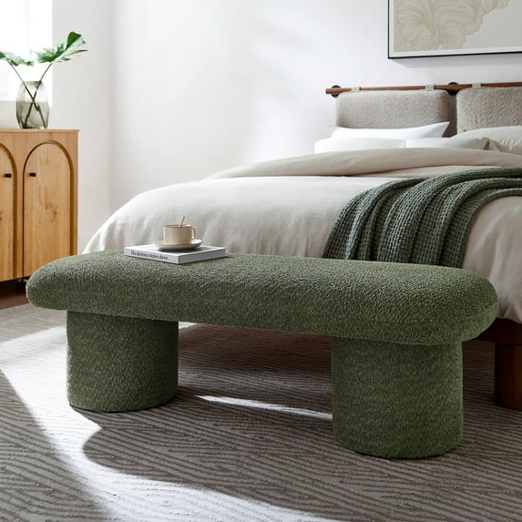 Modway Orla Bench in Sage