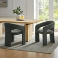 thumbnail image 1 of Modway Oslo Dining Accent Chair in Anthracite, 1 of 10