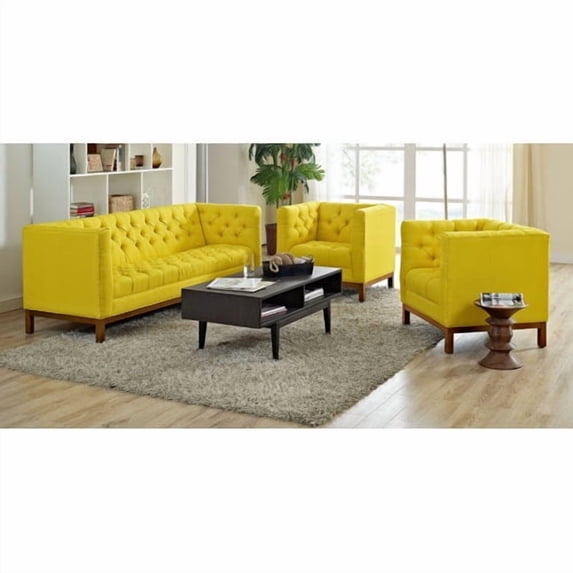Modway Panache 3 Piece Living Room Set