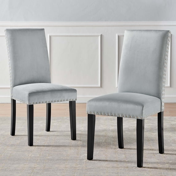 Parcel Performance Velvet Dining Side Chairs - Set of 2-EEI-3779