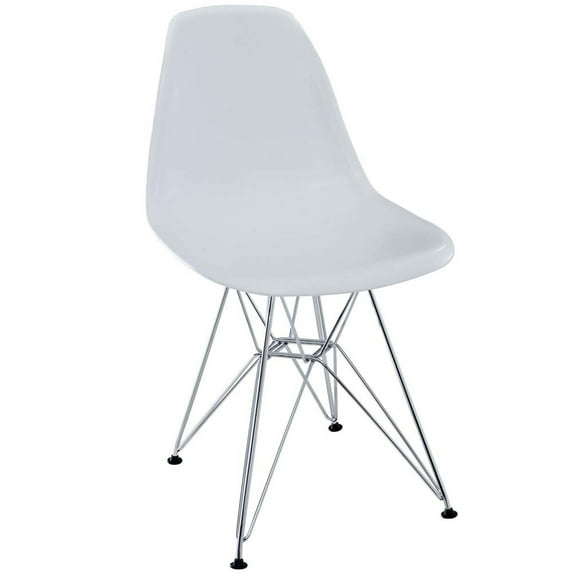 Modway Paris Dining Side Chair in White