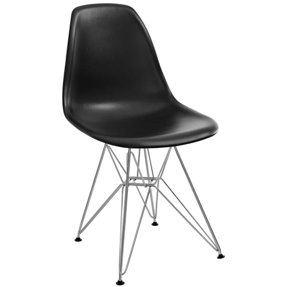 Modway Paris Dining Side Chair in Black
