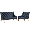 thumbnail image 1 of Modway Peruse Leatherette Living Room Set, Set of 2, Multiple Colors, 1 of 7
