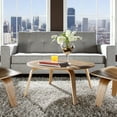 thumbnail image 1 of Modway Plywood Durable Round Coffee Table, Multiple Colors, 1 of 3