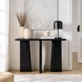 thumbnail image 1 of Porter Console Table in Black, 1 of 9