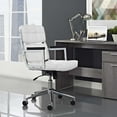 thumbnail image 1 of Modway Portray Highback Upholstered Vinyl Office Chair, 1 of 4