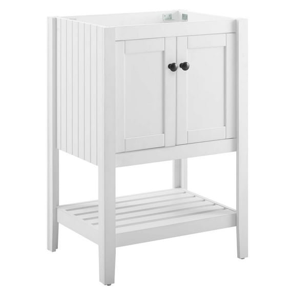 Modway Prestige 23" Bathroom Vanity Cabinet (Sink Basin Not Included) in White